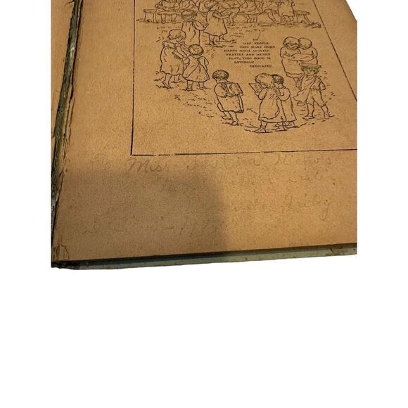 Antique Book Rhymes And Pictures From Mother Goose 1900’s Hurst & Company - Picture 12 of 14